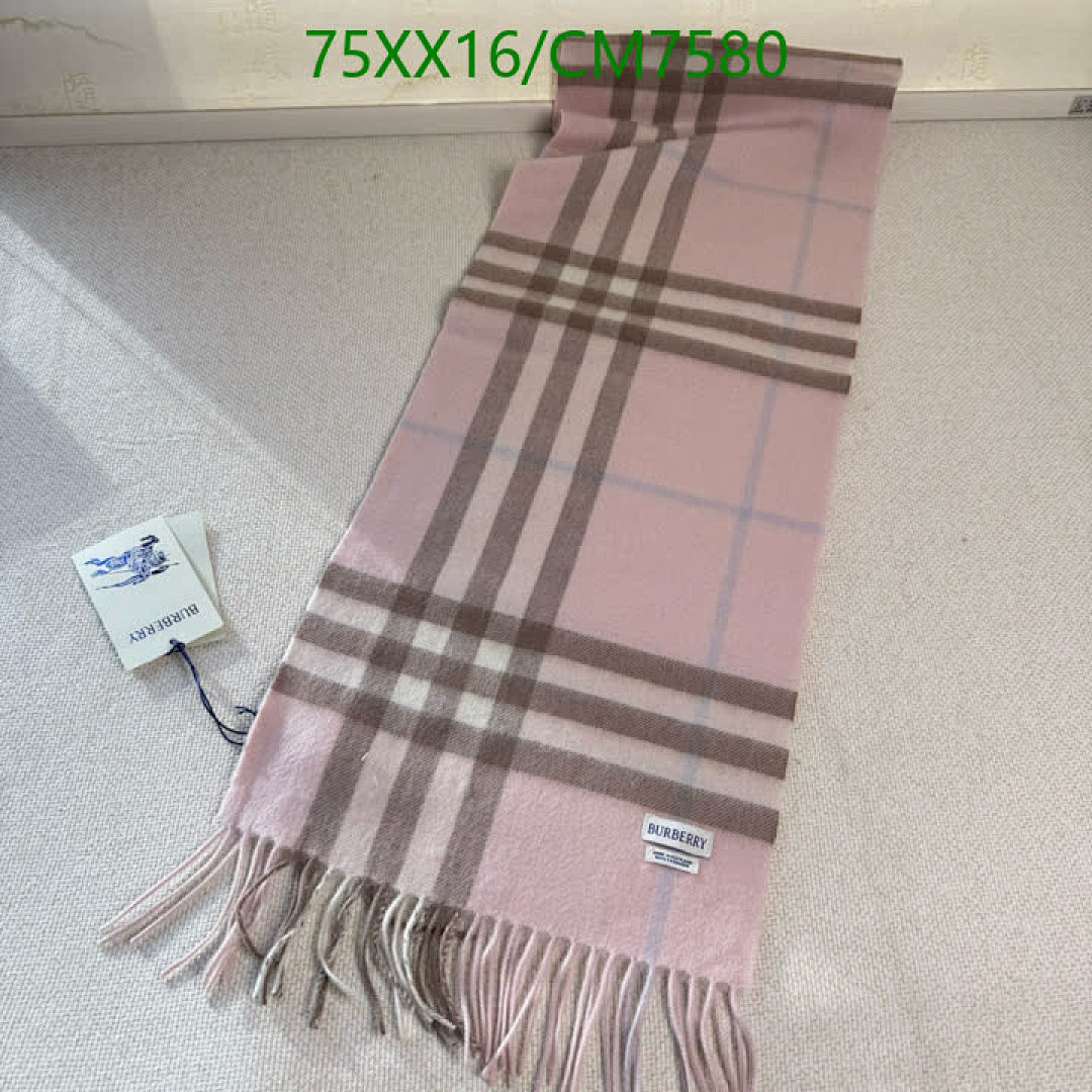 Burberry-Scarf Code: CM7580 $: 75USD
