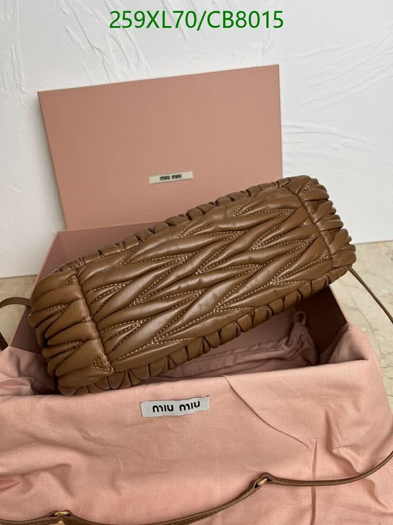 Miu Miu-Bag-Mirror Quality Code: CB8015 $: 259USD