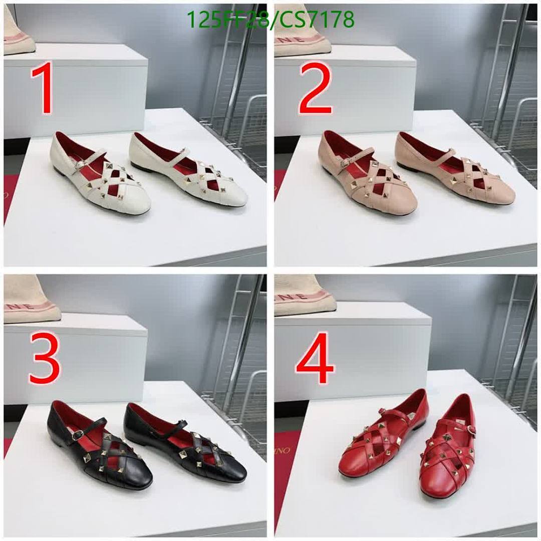Valentino-Women Shoes Code: CS7178 $: 125USD