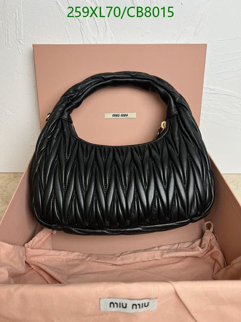 Miu Miu-Bag-Mirror Quality Code: CB8015 $: 259USD