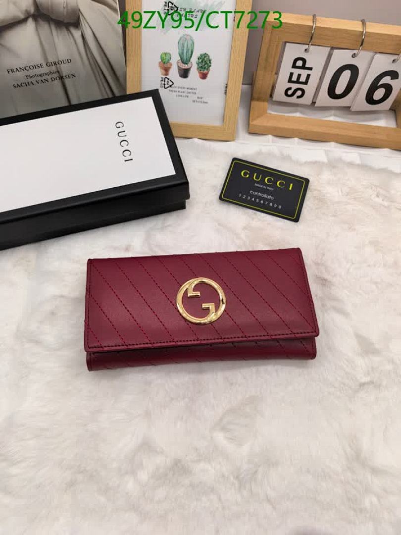 Gucci-Wallet-4A Quality Code: CT7273 $: 49USD
