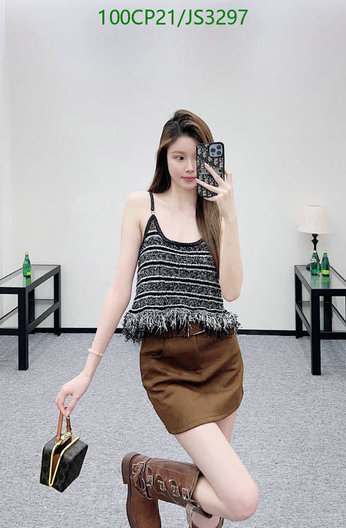 Chanel-Clothing Code: JS3297 $: 100USD