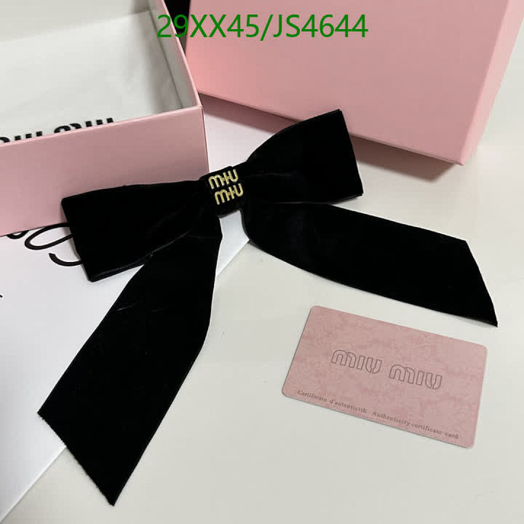 MIU MIU-Headband Code: JS4644 $: 29USD