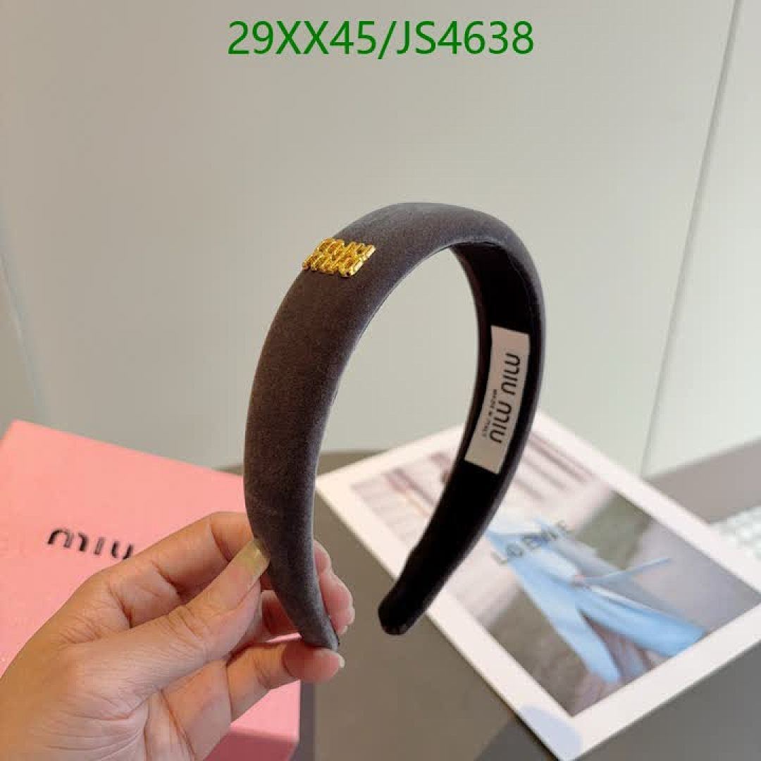 MIU MIU-Headband Code: JS4638 $: 29USD