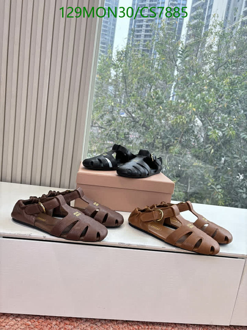 Miu Miu-Women Shoes Code: CS7885 $: 129USD