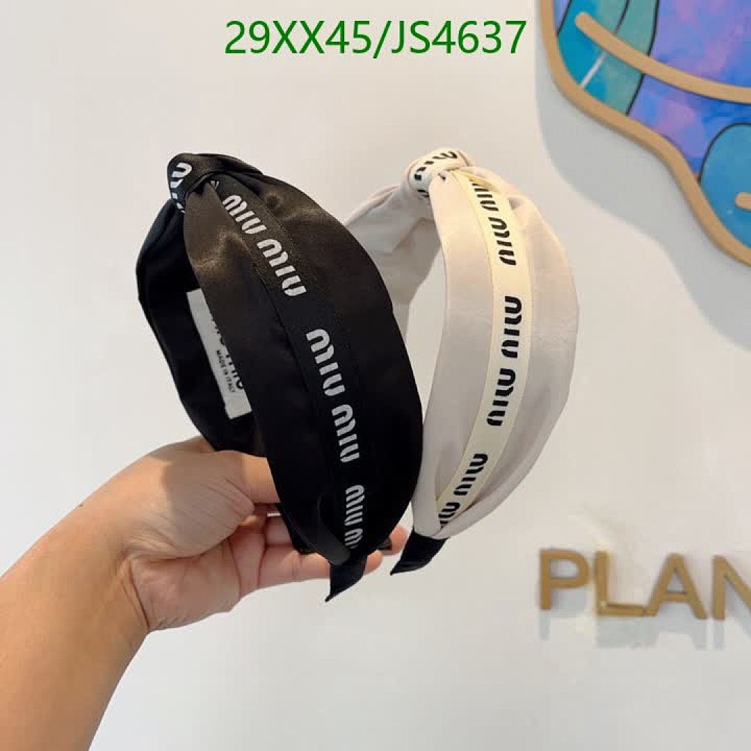 MIU MIU-Headband Code: JS4637 $: 29USD