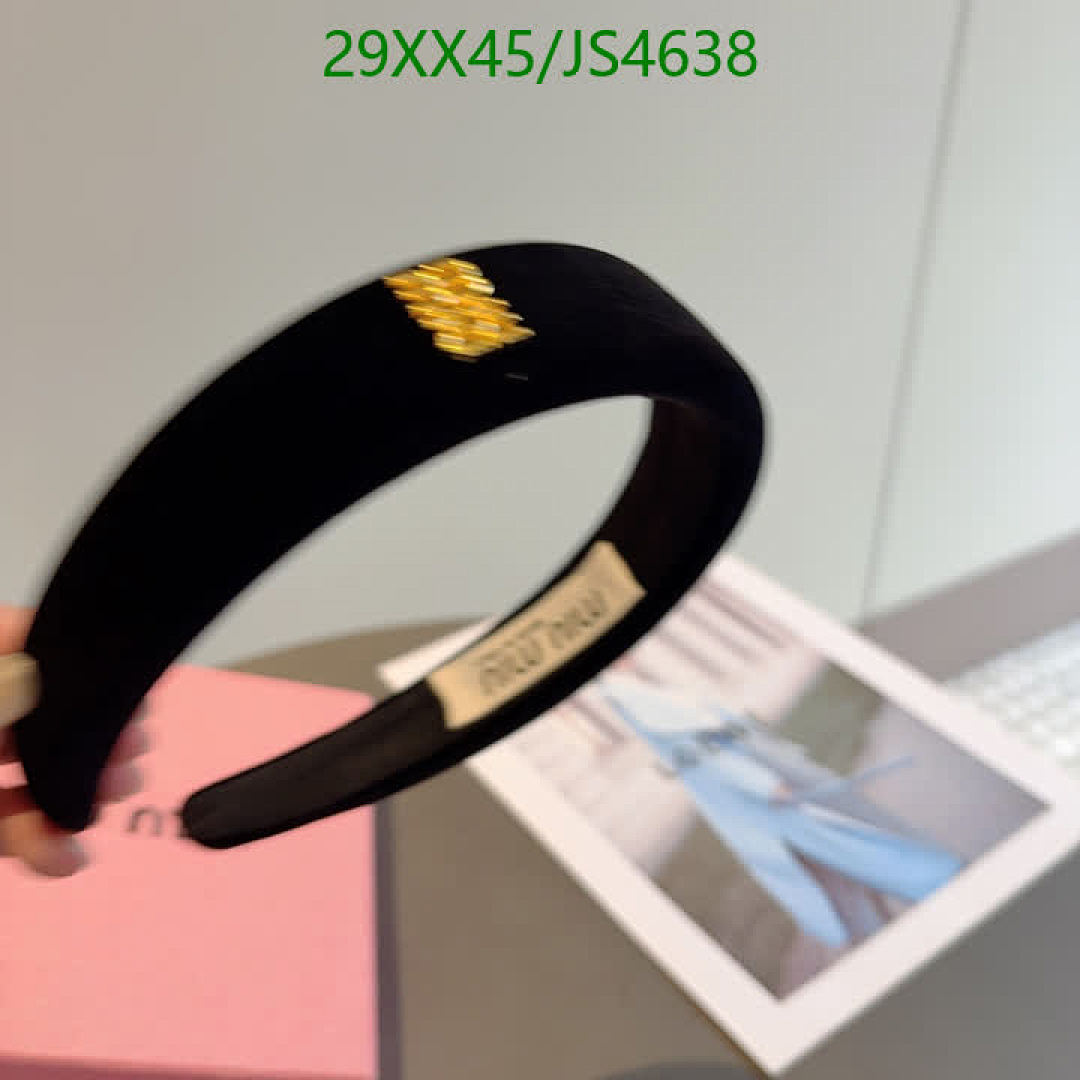 MIU MIU-Headband Code: JS4638 $: 29USD