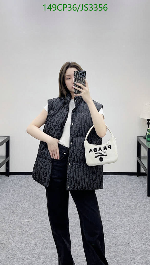 Dior-Down jacket Women Code: JS3356 $: 149USD