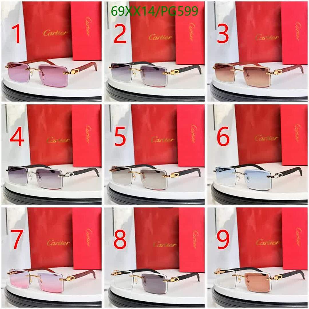 Cartier-Glasses Code: PG599 $: 69USD