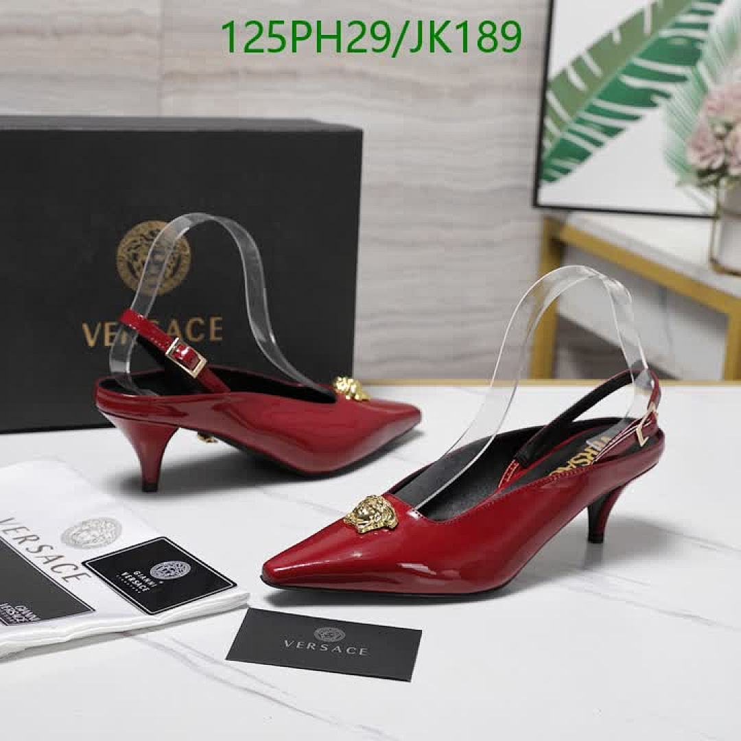 Versace-Women Shoes Code: JK189 $: 125USD