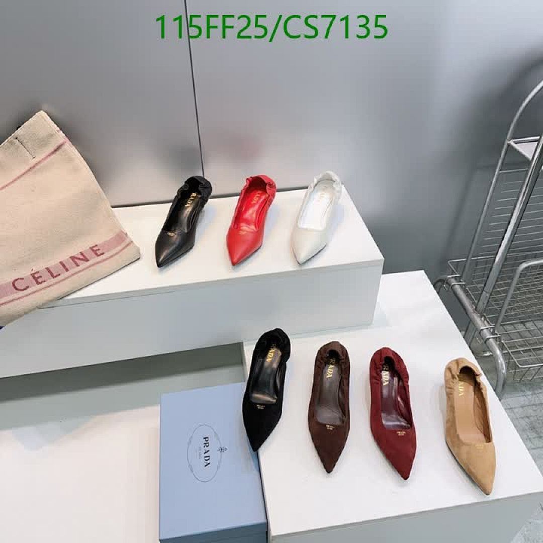 Prada-Women Shoes Code: CS7135 $: 115USD