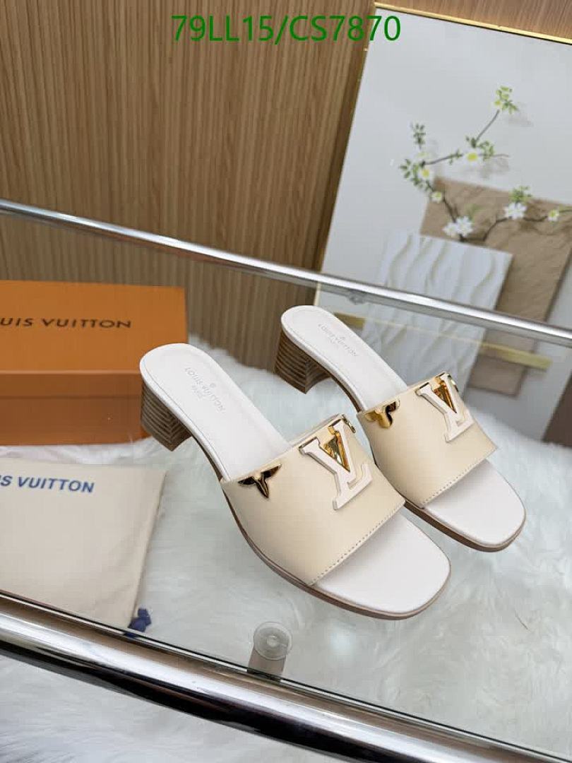 LV-Women Shoes Code: CS7870 $: 79USD