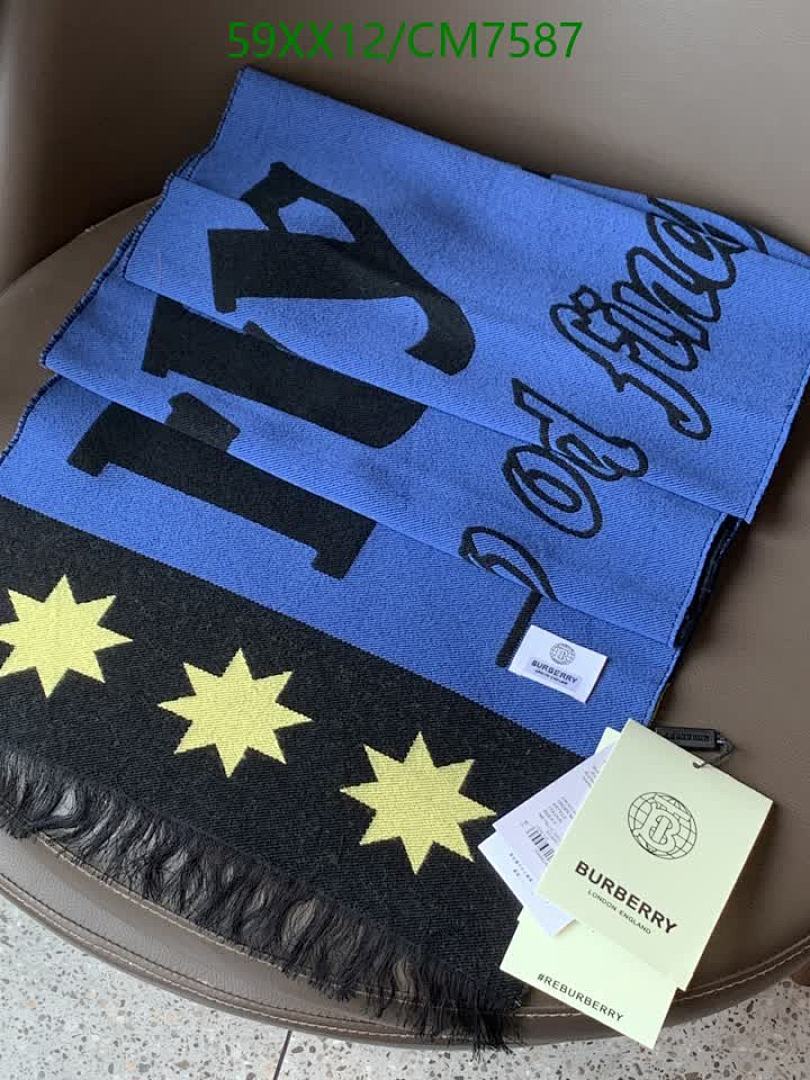 Burberry-Scarf Code: CM7587 $: 59USD
