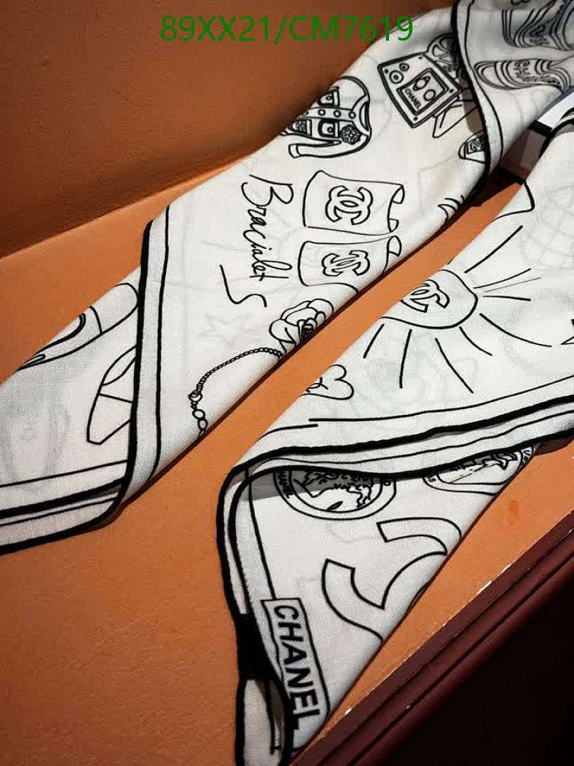 Chanel-Scarf Code: CM7619 $: 89USD