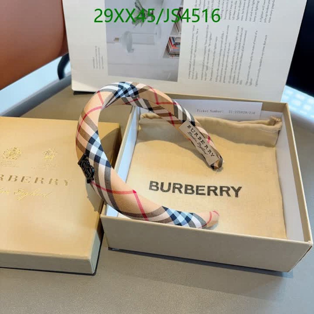 Burberry-Headband Code: JS4516 $: 29USD