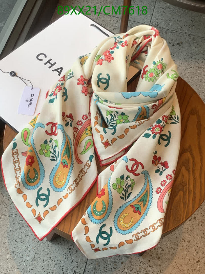 Chanel-Scarf Code: CM7618 $: 89USD