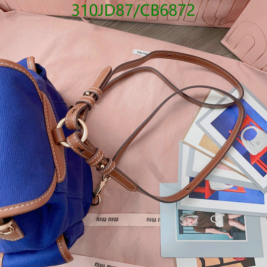 Miu Miu-Bag-Mirror Quality Code: CB6872 $: 310USD