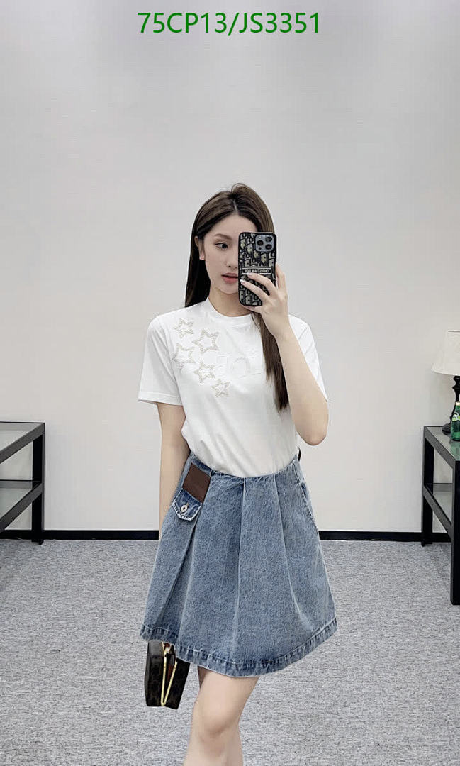Dior-Clothing Code: JS3351 $: 75USD