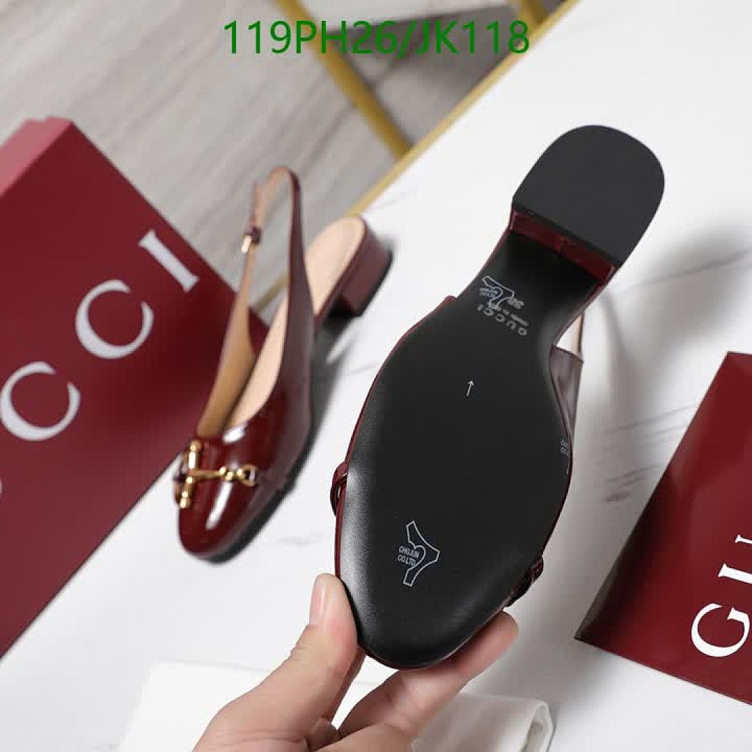 Gucci-Women Shoes Code: JK118 $: 119USD