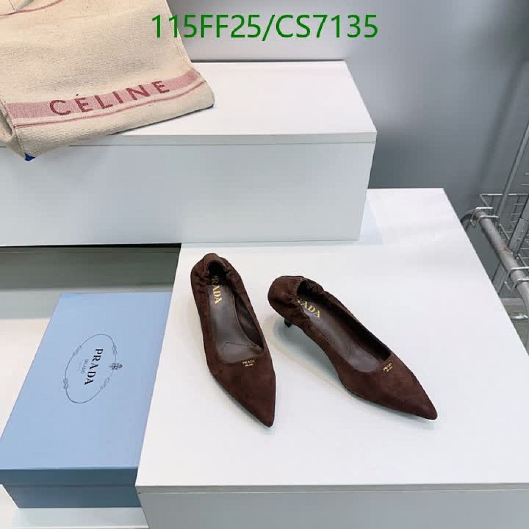Prada-Women Shoes Code: CS7135 $: 115USD