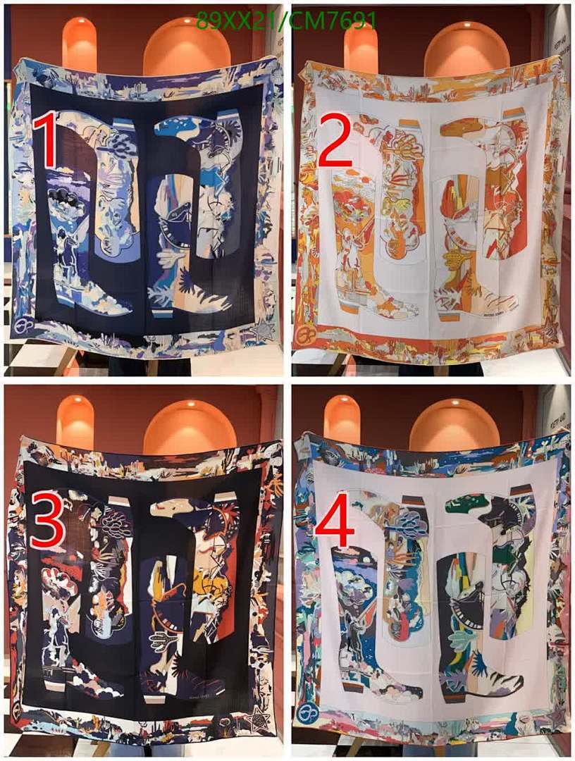 Hermes-Scarf Code: CM7691 $: 89USD