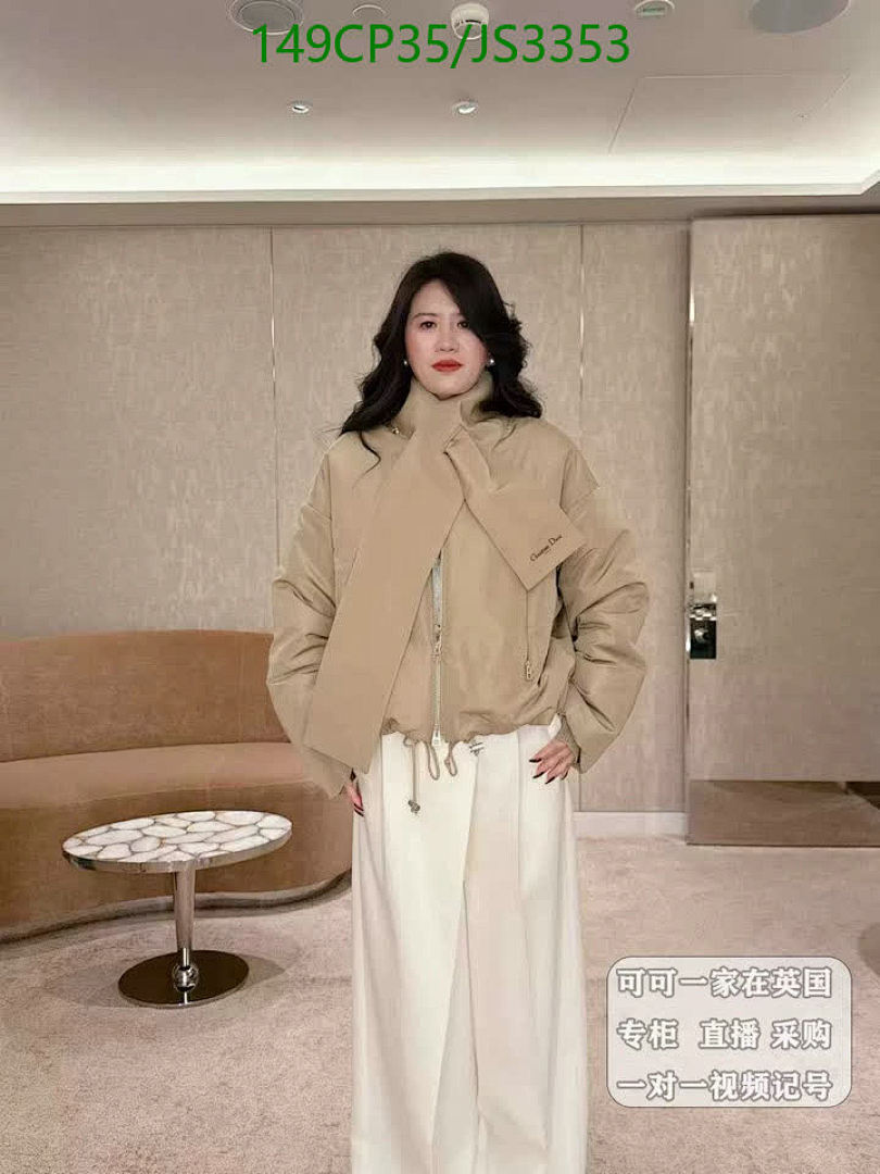 Dior-Clothing Code: JS3353 $: 149USD