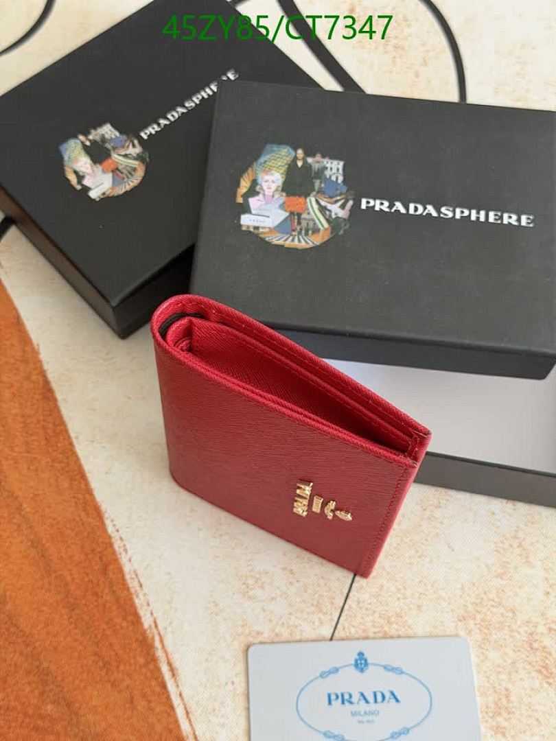 Prada-Wallet-4A Quality Code: CT7347 $: 45USD
