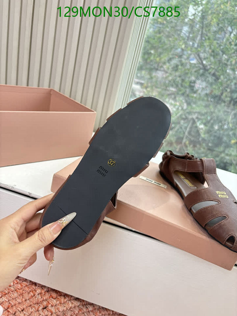 Miu Miu-Women Shoes Code: CS7885 $: 129USD