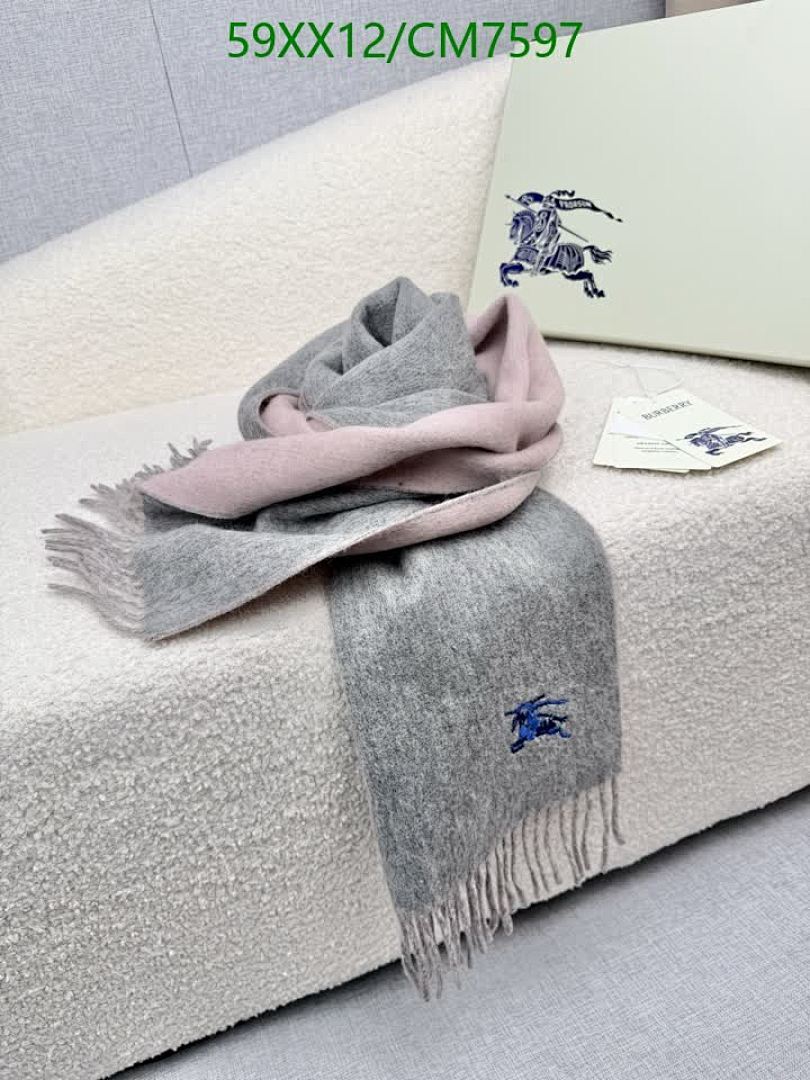 Burberry-Scarf Code: CM7597 $: 59USD