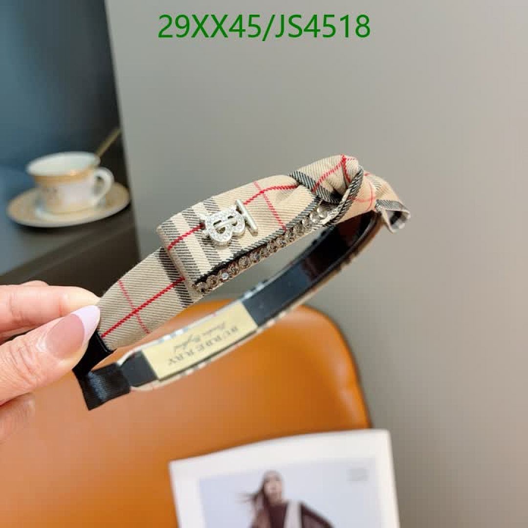 Burberry-Headband Code: JS4518 $: 29USD