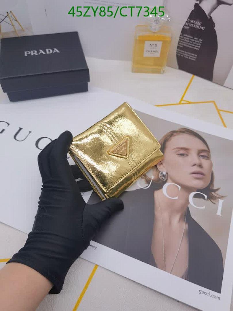 Prada-Wallet-4A Quality Code: CT7345 $: 45USD