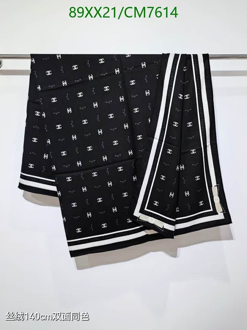 Chanel-Scarf Code: CM7614 $: 89USD