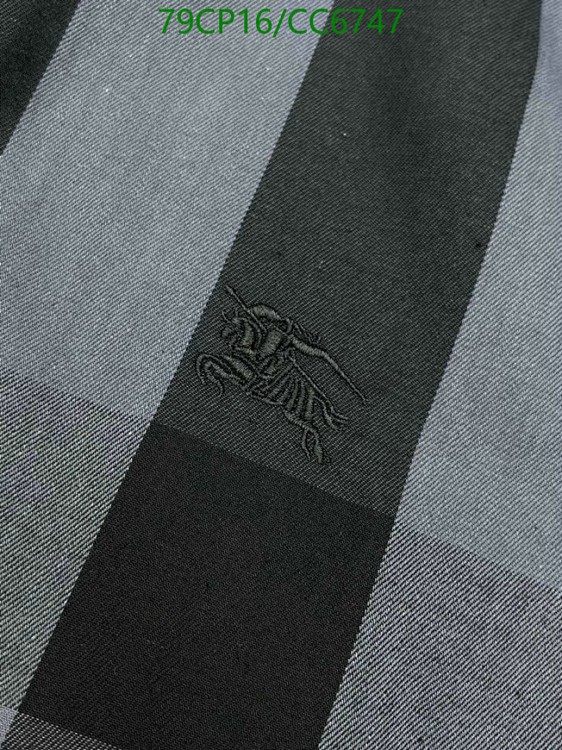 Burberry-Clothing Code: CC6747 $: 79USD