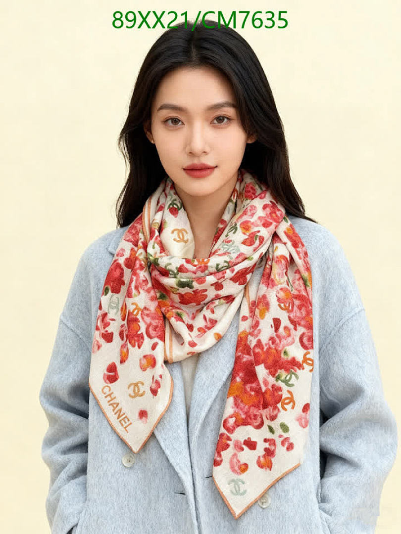 Chanel-Scarf Code: CM7635 $: 89USD