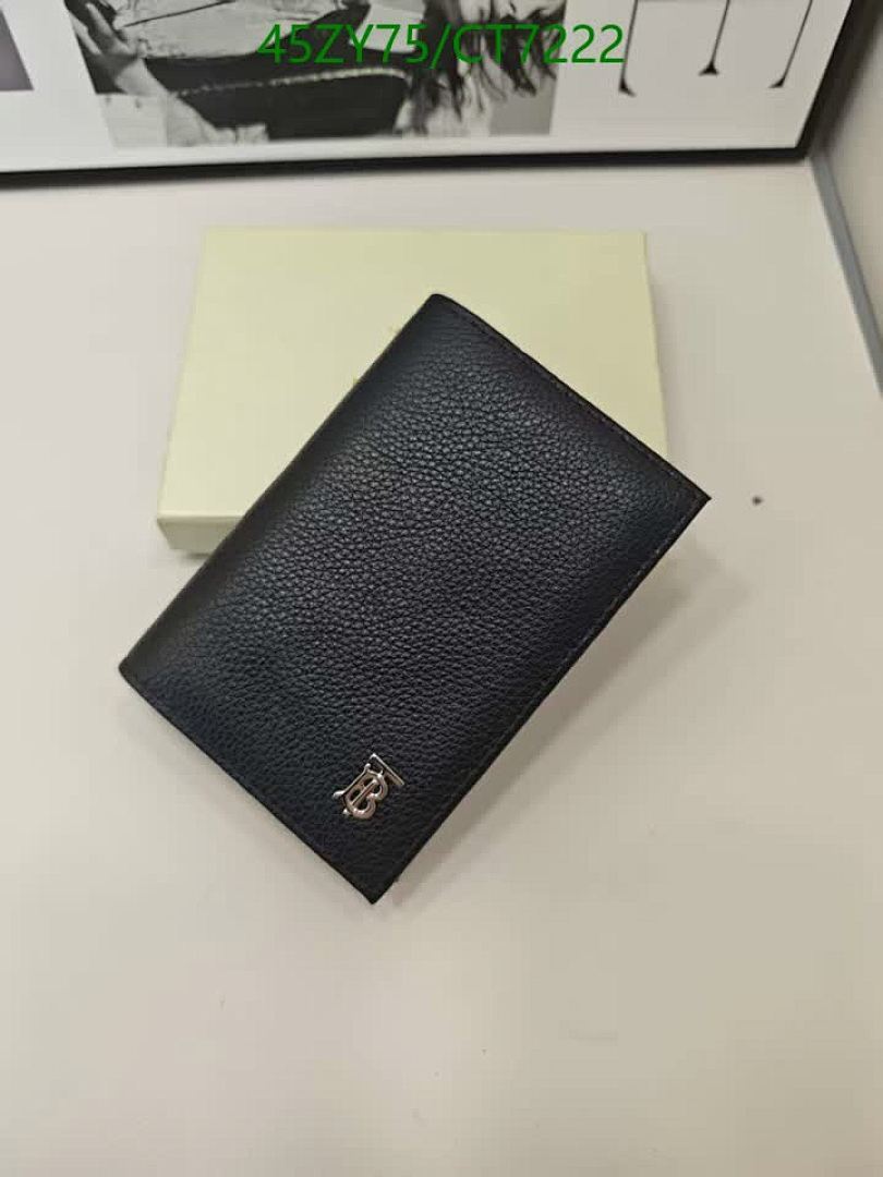 Burberry-Wallet-4A Quality Code: CT7222 $: 45USD