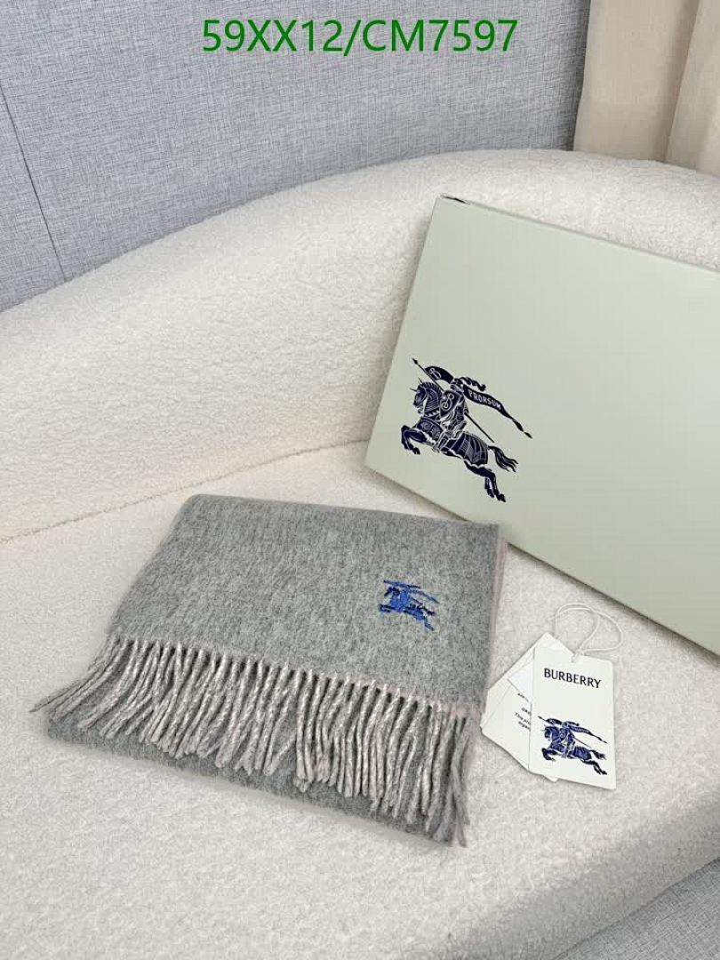 Burberry-Scarf Code: CM7597 $: 59USD