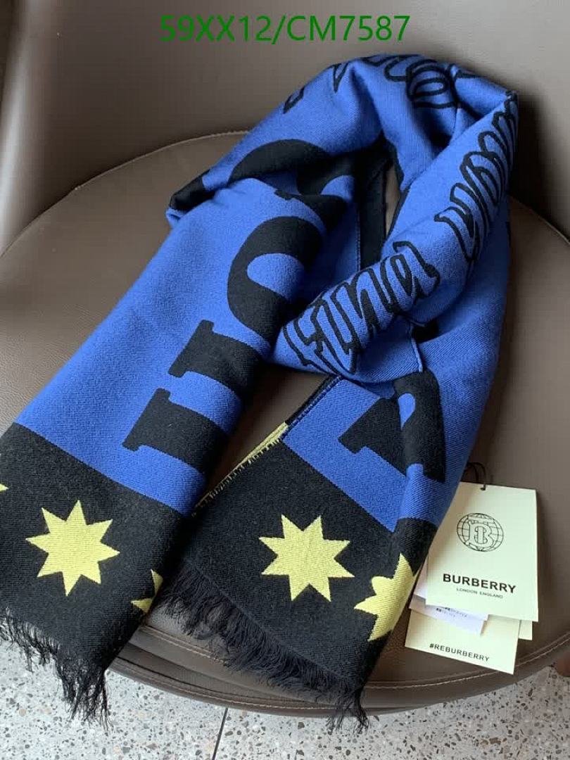 Burberry-Scarf Code: CM7587 $: 59USD