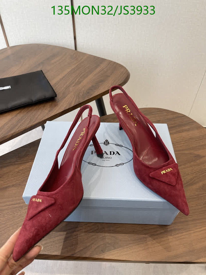 Prada-Women Shoes Code: JS3933 $: 135USD