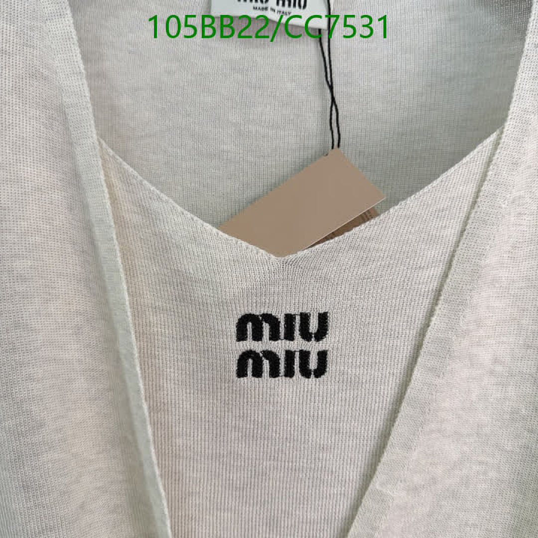MIUMIU-Clothing Code: CC7531 $: 105USD