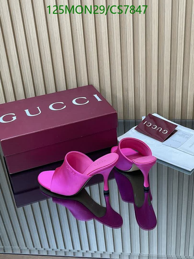Gucci-Women Shoes Code: CS7847 $: 125USD