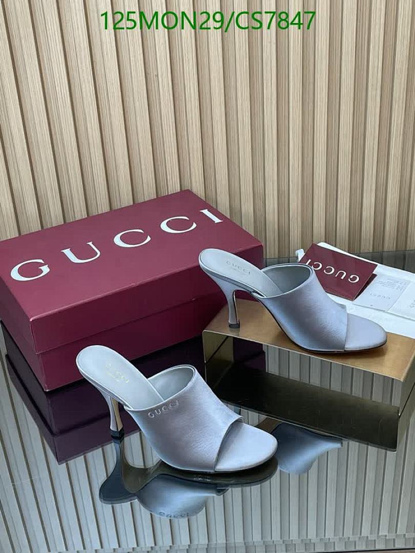 Gucci-Women Shoes Code: CS7847 $: 125USD