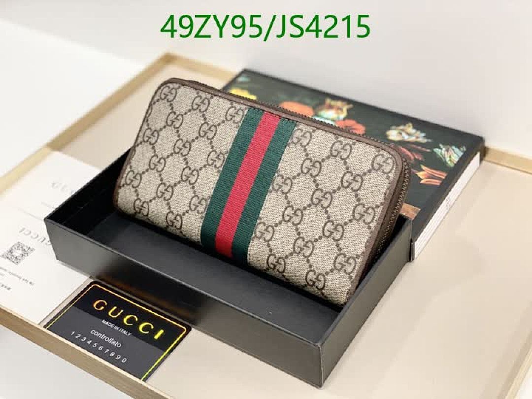 Gucci-Wallet-4A Quality Code: JS4215 $: 49USD