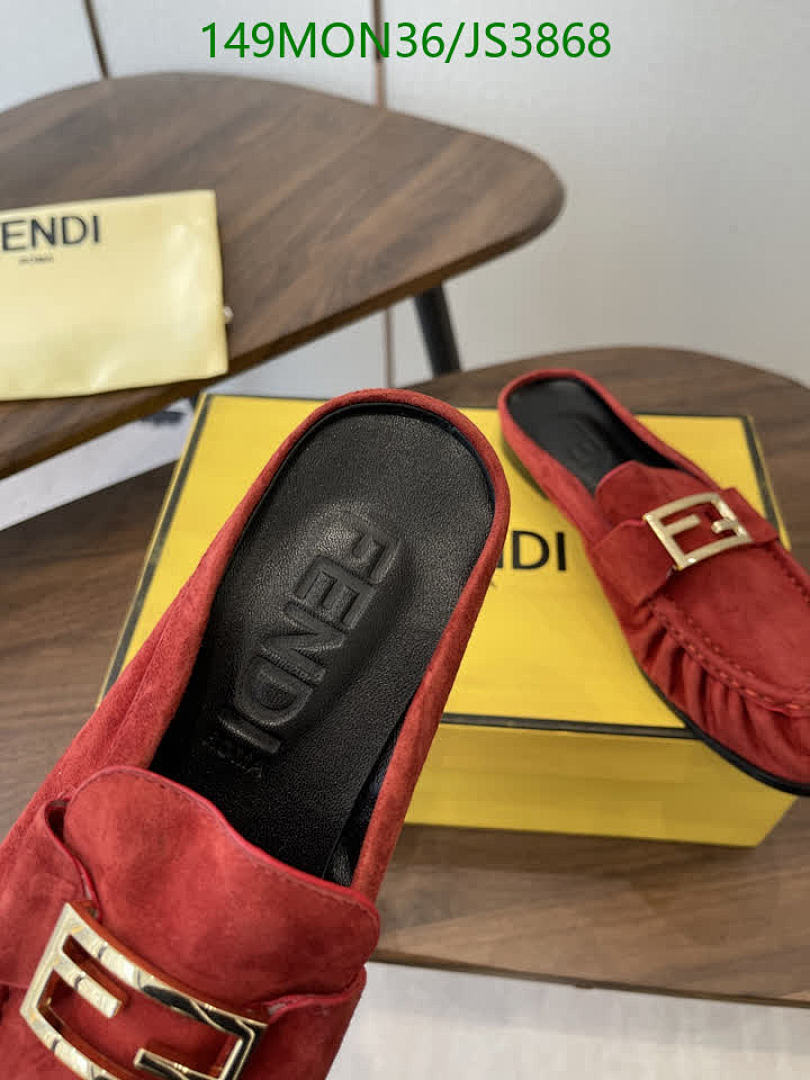 Fendi-Women Shoes Code: JS3868 $: 149USD