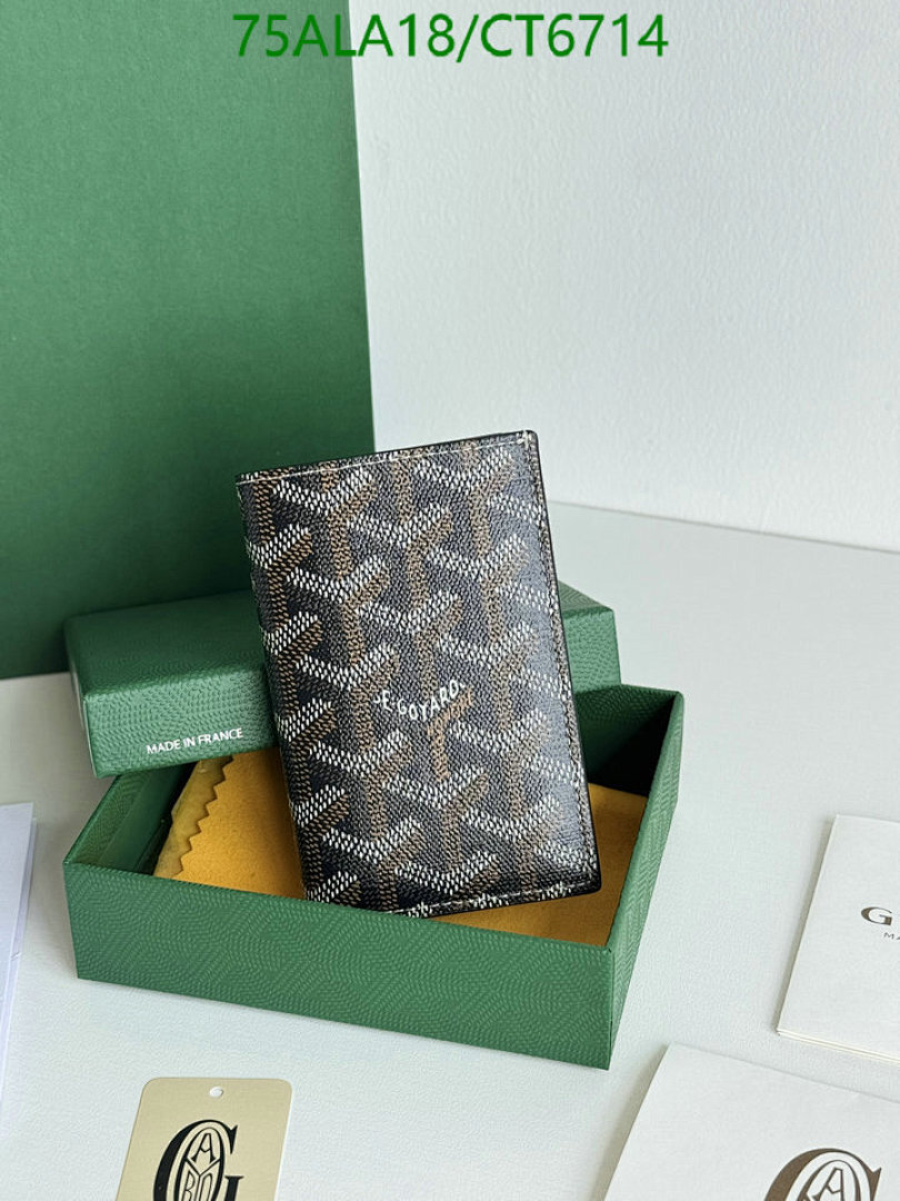 Goyard-Wallet Mirror Quality Code: CT6714 $: 75USD