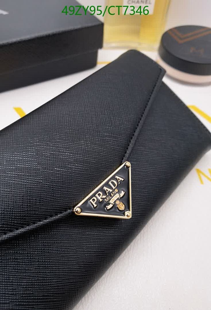 Prada-Wallet-4A Quality Code: CT7346 $: 49USD