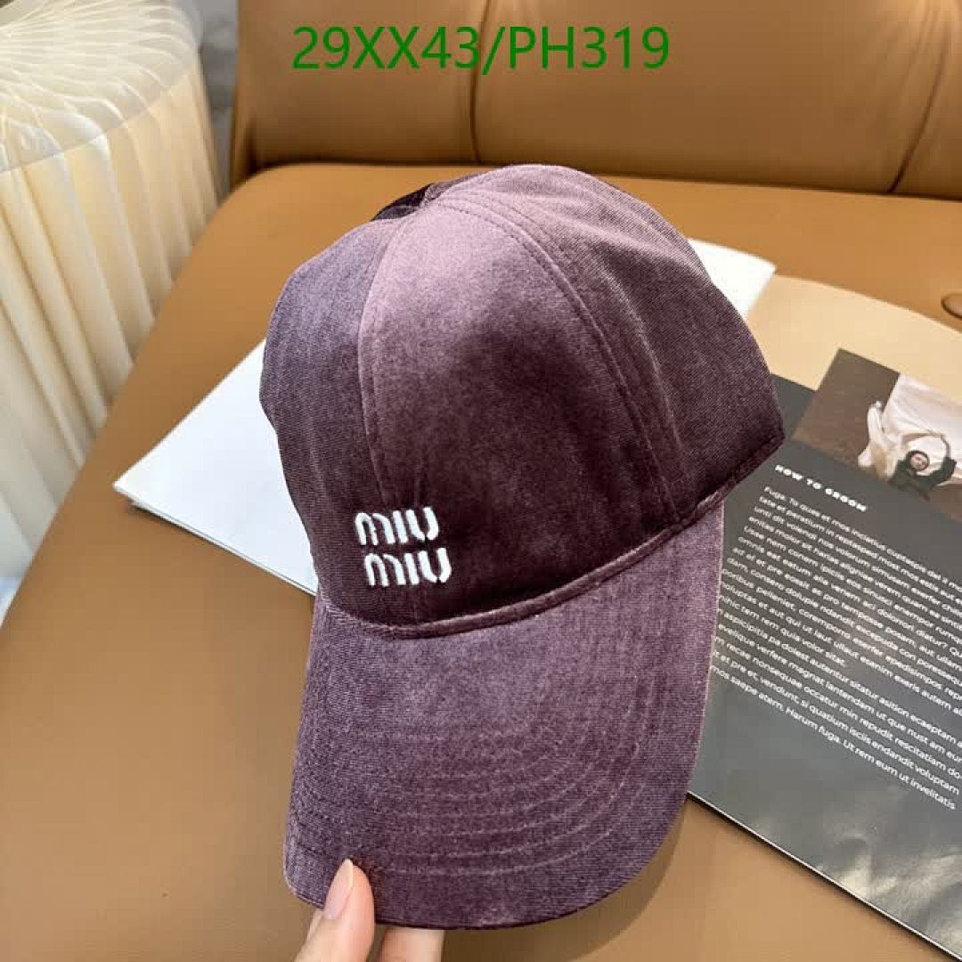 Miu Miu-Cap(Hat) Code: PH319 $: 29USD