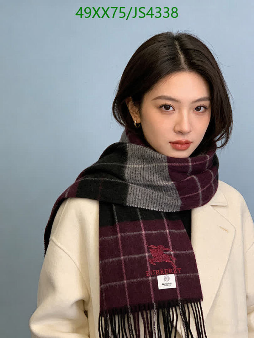 Burberry-Scarf Code: JS4338 $: 49USD