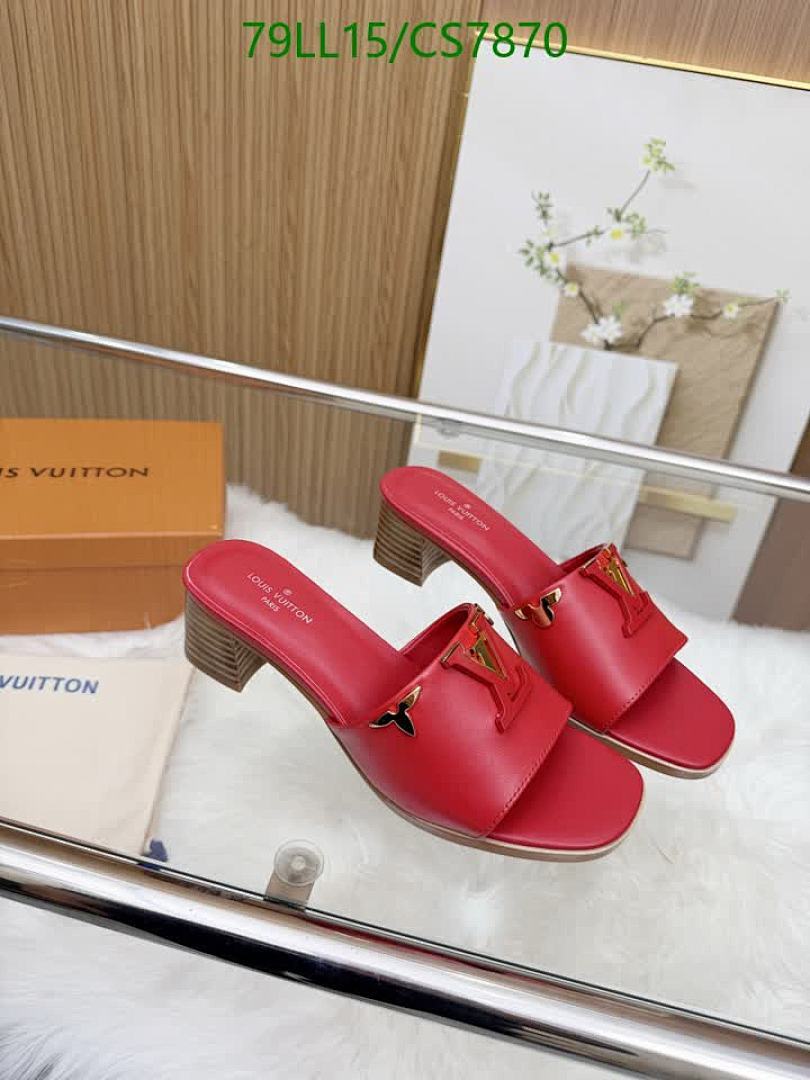 LV-Women Shoes Code: CS7870 $: 79USD