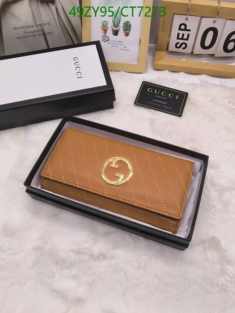 Gucci-Wallet-4A Quality Code: CT7273 $: 49USD