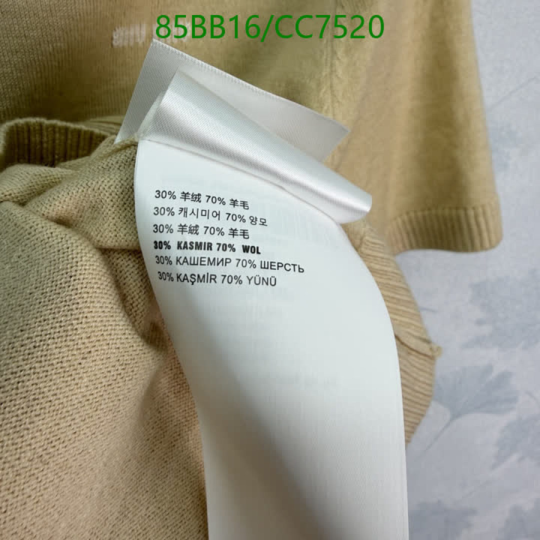 MIUMIU-Clothing Code: CC7520 $: 85USD